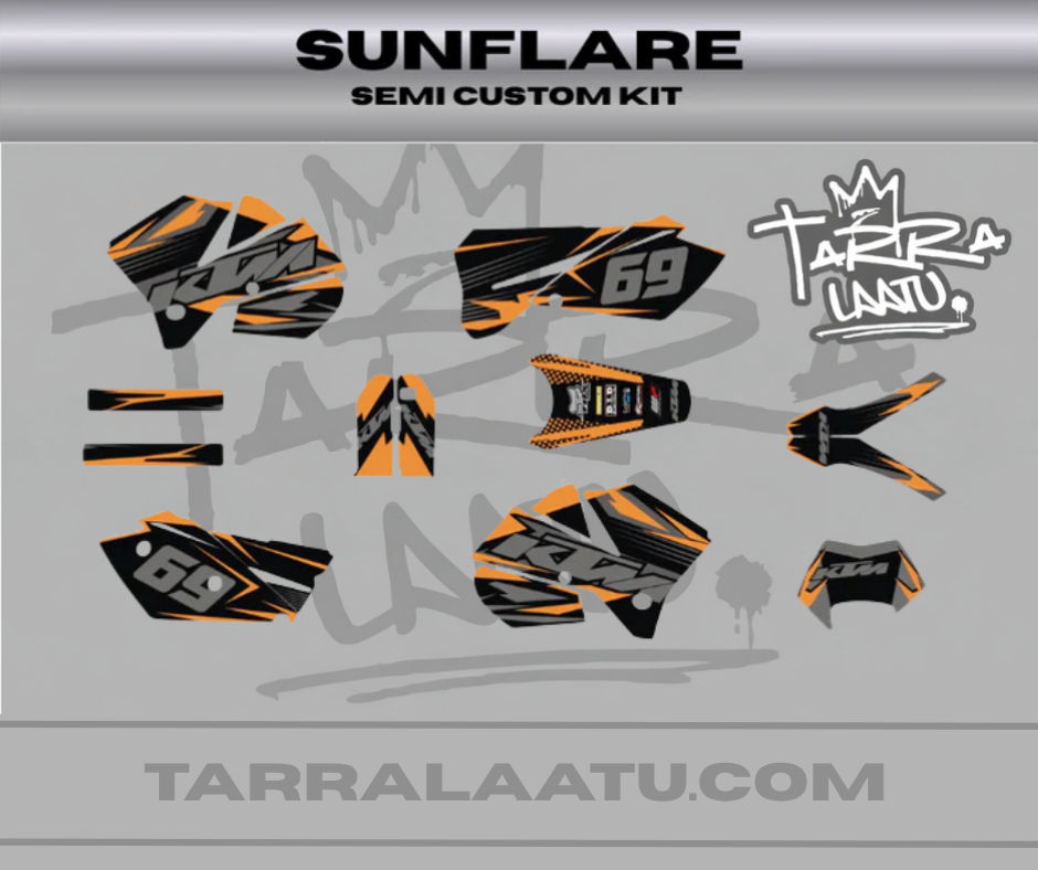 SUNFLARE KTM EXC / EXC-F 2005-2007 Tarrasarja