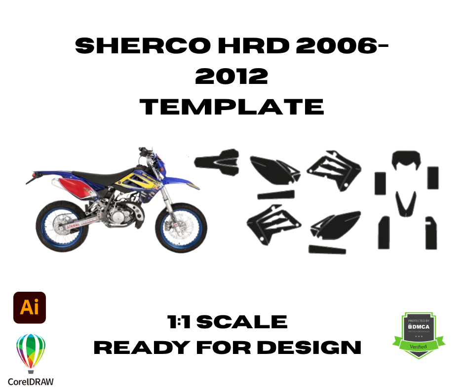 Sherco HRD 2006-2012 Template