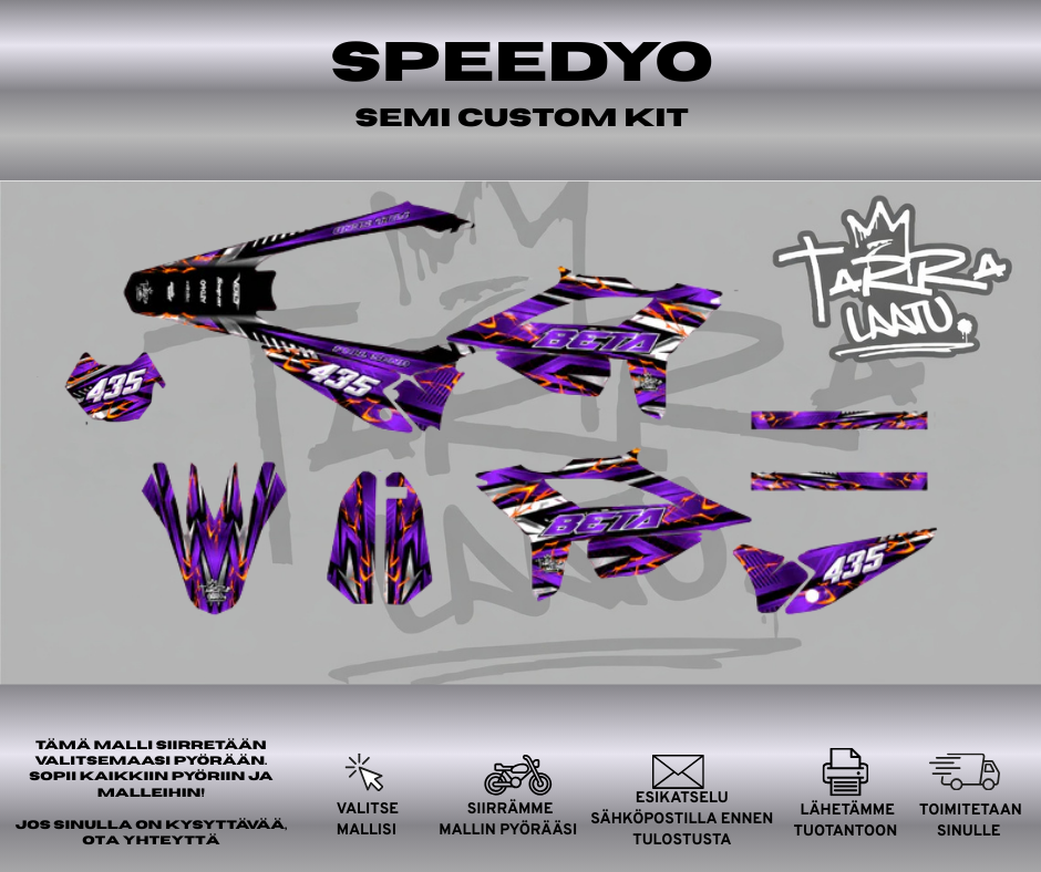 SPEEDYO Beta RR 50 2021-2024 Tarrasarja