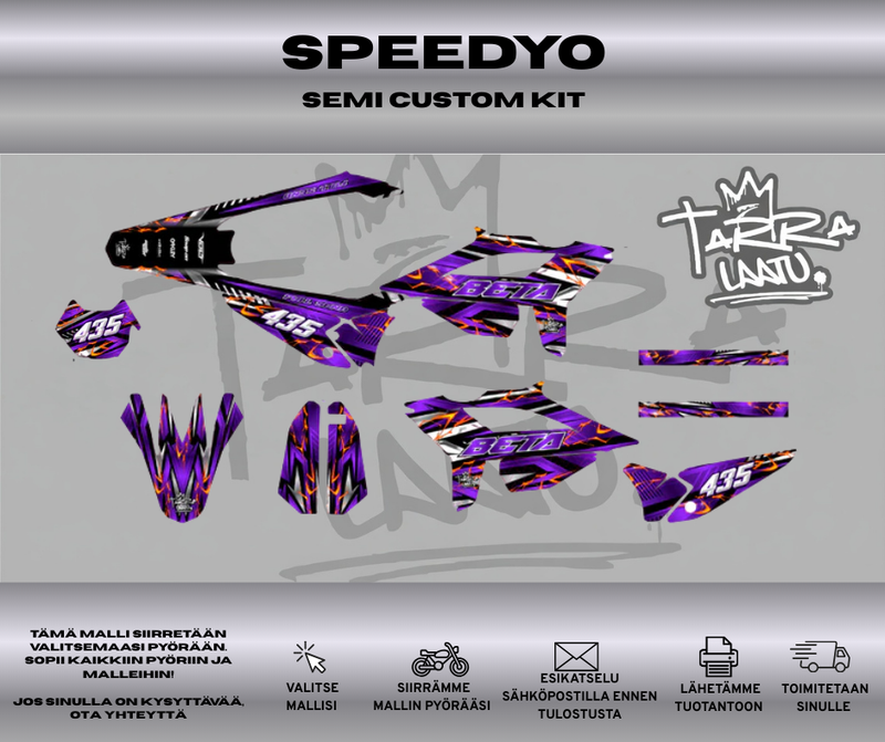 SPEEDYO Beta RR 50 2021-2024 Tarrasarja