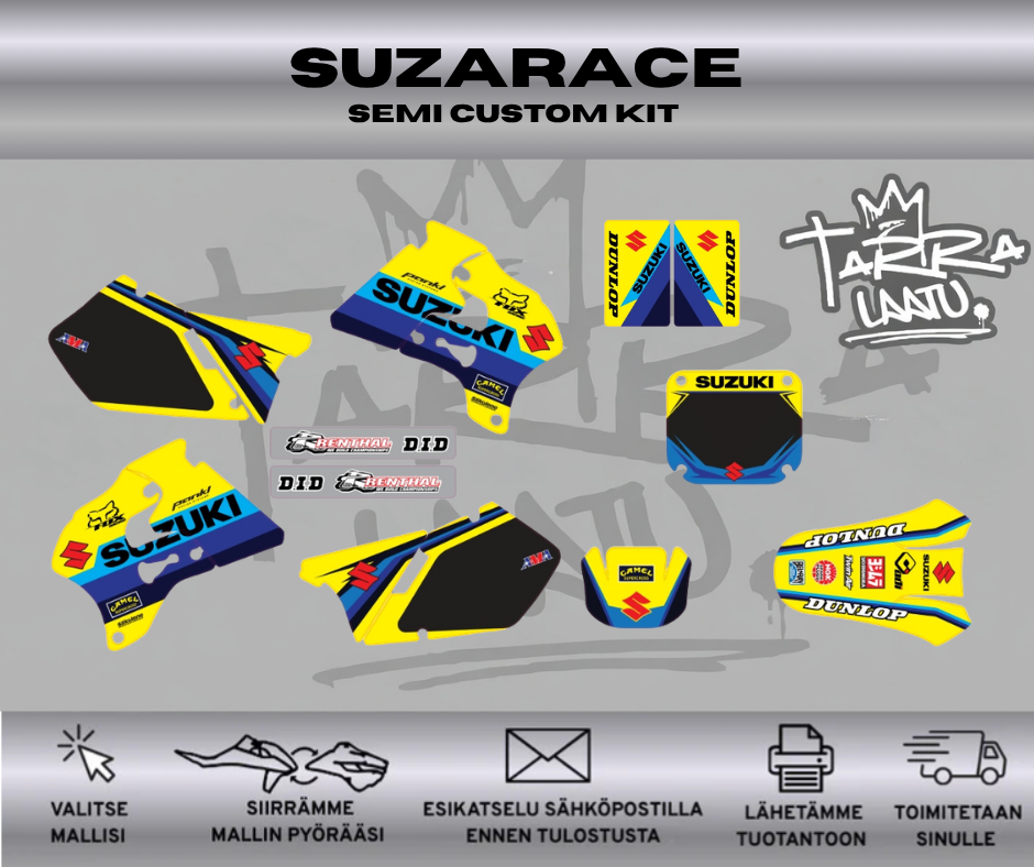 SUZARACE Suzuki RM 125 250 1996 - 1998 Tarrasarja