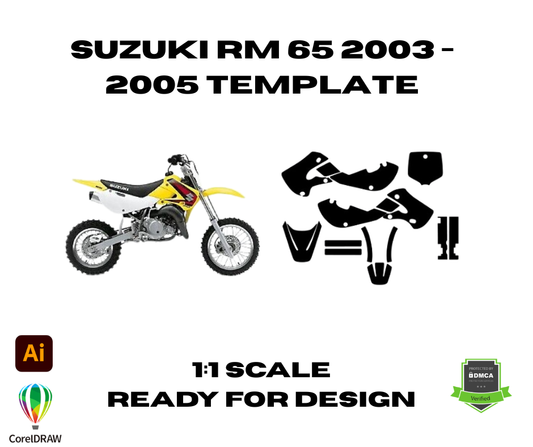 Suzuki RM 65 2003 - 2005 Template