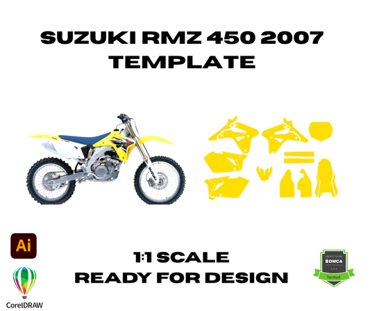 Suzuki RMZ 450 2007 Template