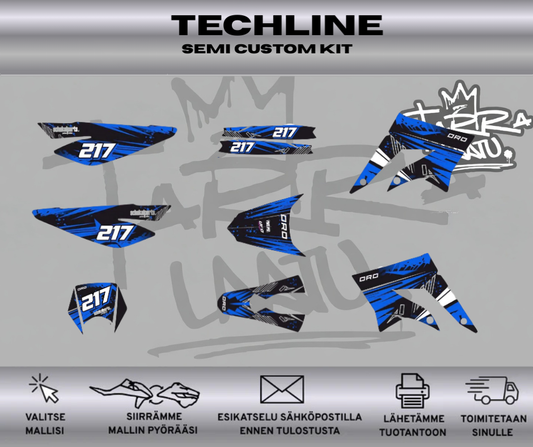 TECHLINE Gilera SMT 2011-2017 Tarrasarja
