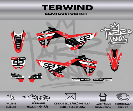 TERWIND Honda CRF 250R 450R 2025 - 2027 Tarrasarja