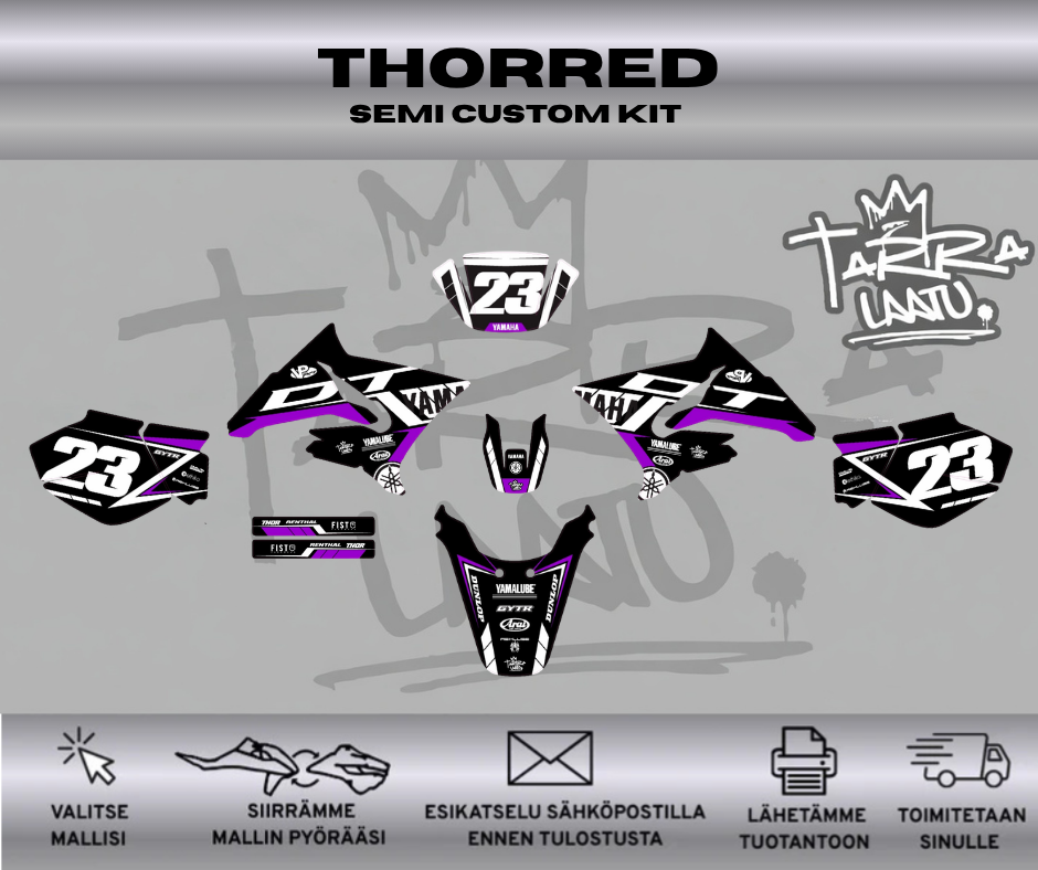 THORVIOLET Yamaha DT 50 Tarrasarja