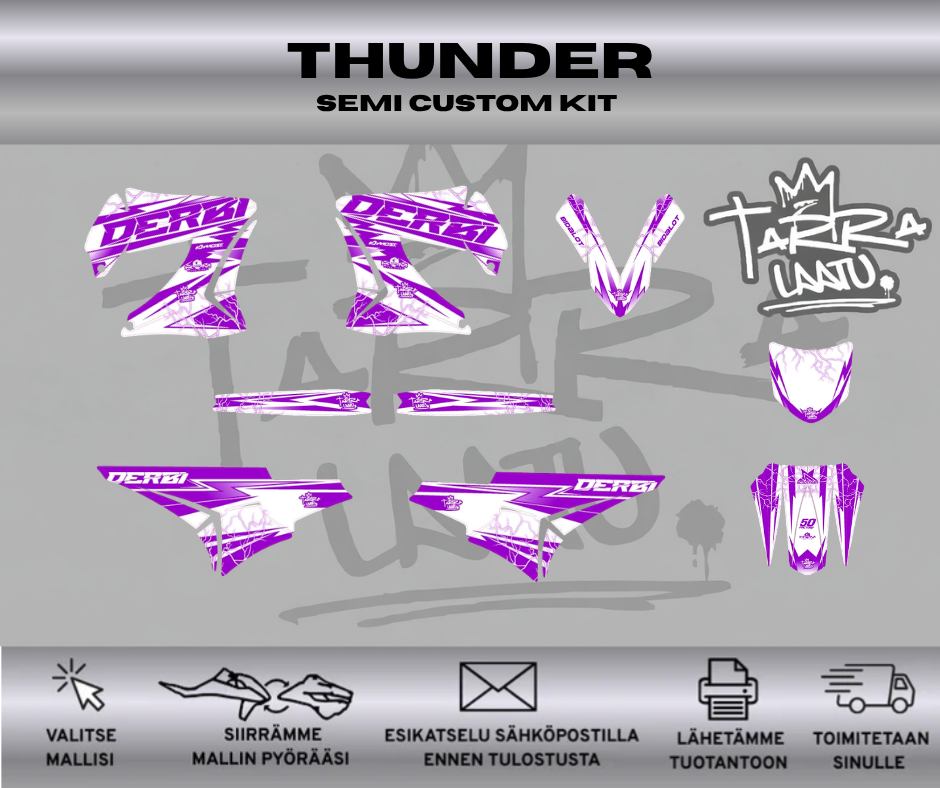 THUNDER Derbi TNT 50 Tarrasarja
