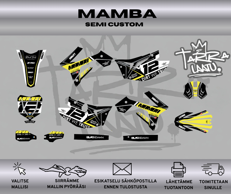 MAMBA TM SMX450 2015 - 2021 Tarrasarja