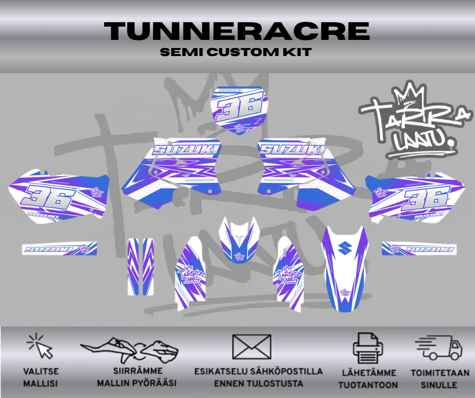 TUNNERACRE Suzuki RM 125-250 2001-2008 Tarrasarja