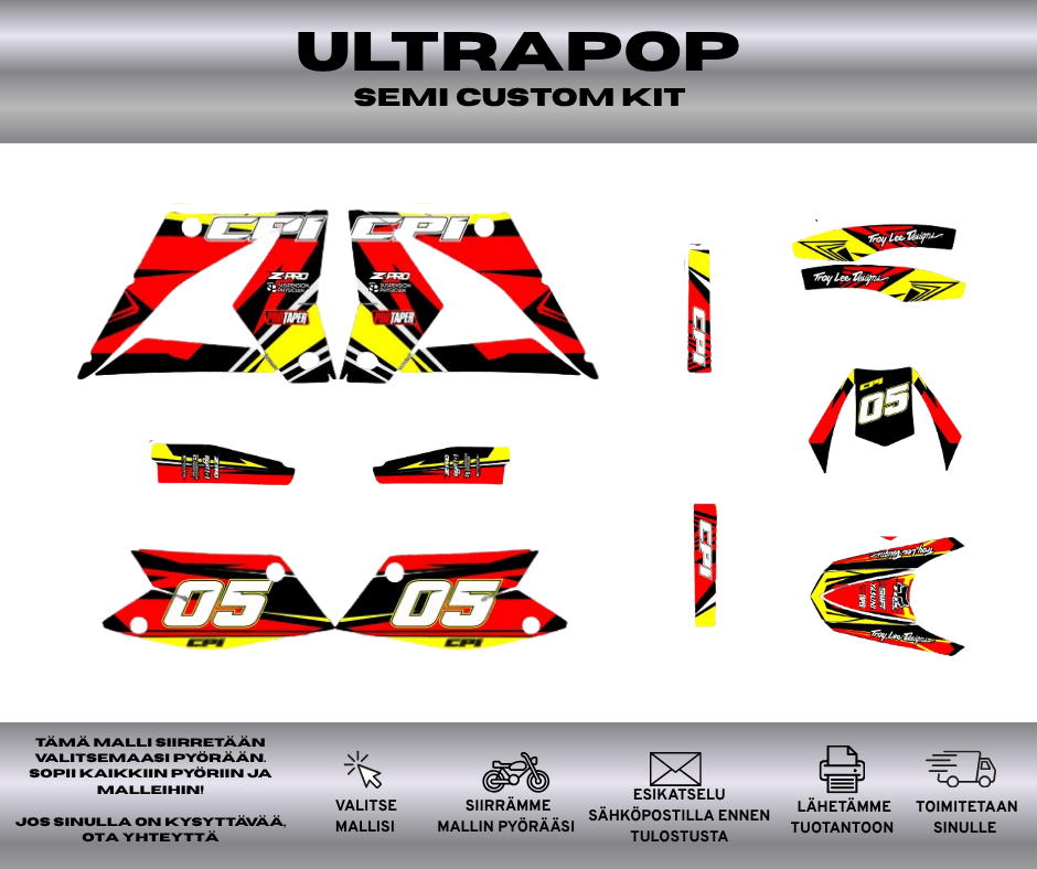 ULTRAPOP CPI SM/SX 50 Tarrasarja