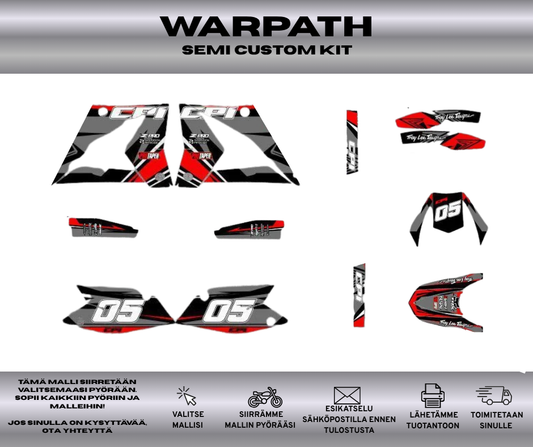 WARPATH CPI SM/SX 50 Tarrasarja