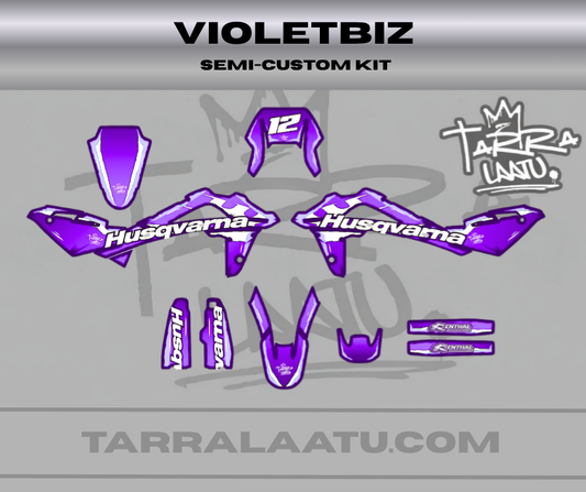 VIOLETBIZ Husqvarna WR 125 2008-2013 Tarrasarja