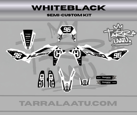WHITEBLACK Husqvarna WR 125 2008-2013 Tarrasarja
