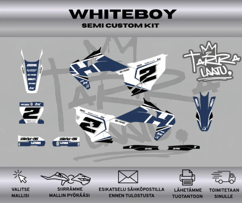WHITEBOY Husqvarna TC/FC 2019 - 2021 Tarrasarja