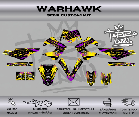 WARHAWK Derbi TUN’R / Toxik 50 Tarrasarja