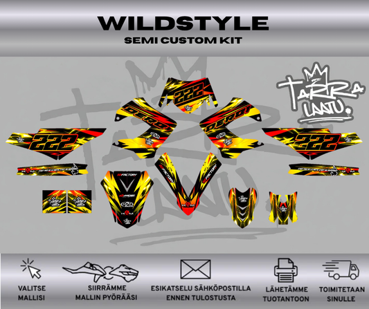 WILDSTYLE Derbi TUN’R / Toxik 50 Tarrasarja