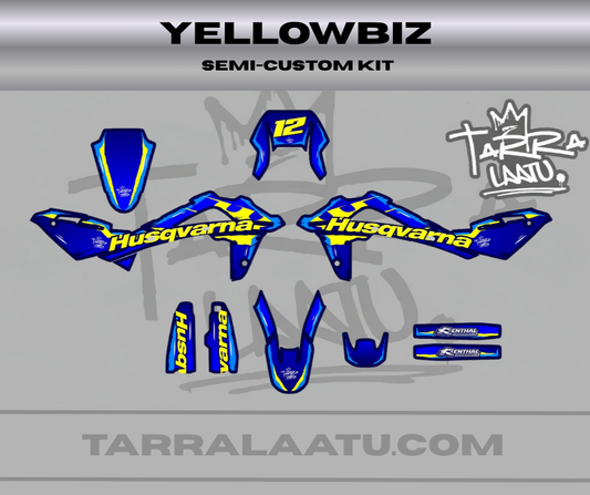YELLOWBIZ Husqvarna WR 125 2008-2013 Tarrasarja