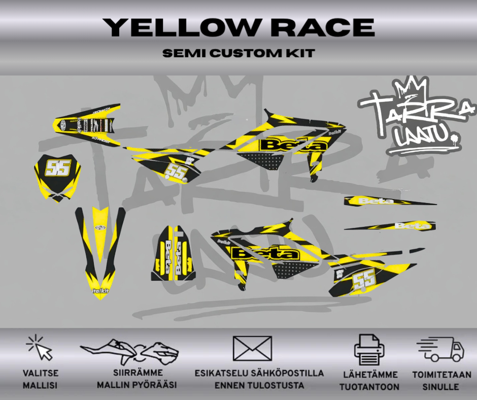 YELLOW RACE Beta RR 50 2021-2024 Tarrasarja