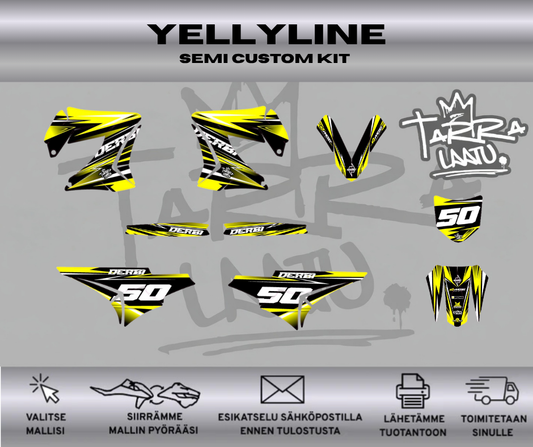 YELLYLINE Derbi TNT 50 Tarrasarja