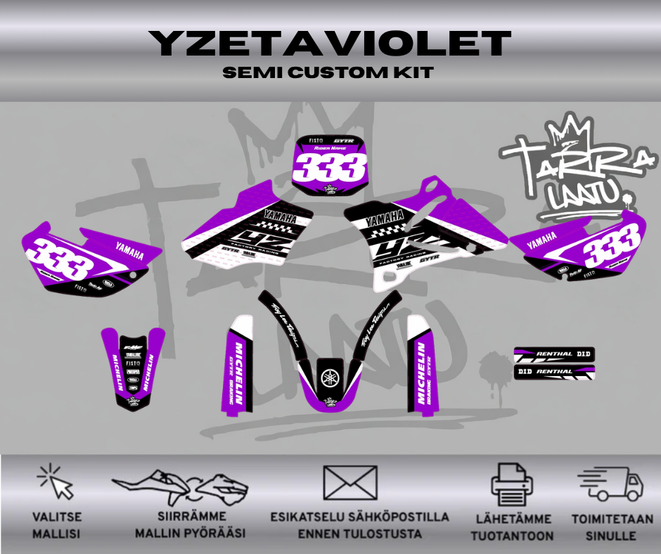 YZETAVIOLET Yamaha YZ 85 2002-2014 Tarrasarja