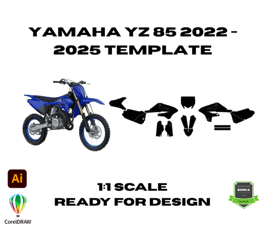 Yamaha YZ 85 2022 - 2025 Template