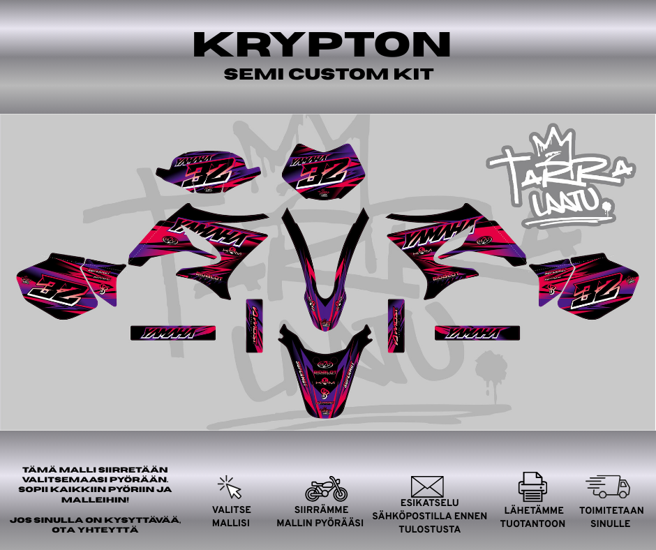 KRYPTON Yamaha DT 50 Tarrasarja