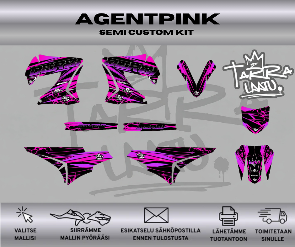 AGENTPINK Derbi TNT 50 Tarrasarja