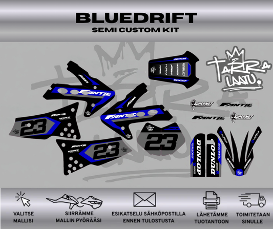 BLUEDRIFT Fantic 50 / 125 2008-2016 Tarrasarja