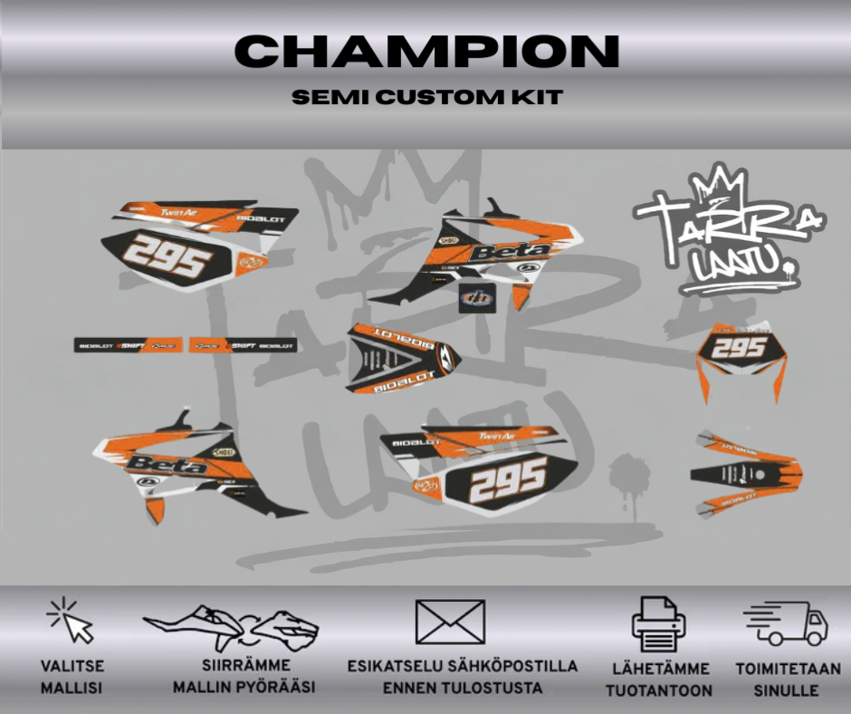 CHAMPION Beta RR 50 2011-2020 Tarrasarja