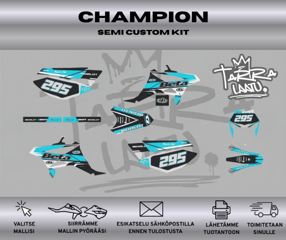 CHAMPION Beta RR 50 2011-2020 Tarrasarja