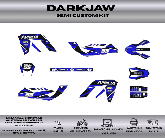 DARKJAW Aprilia 50 RX / SX 2006 – 2017 Tarrasarja