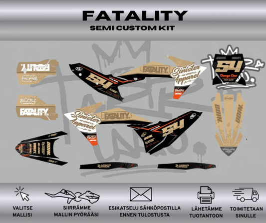 FATALITY KTM SX/SX-F XC/XC-F 2023-2024 Tarrasarja