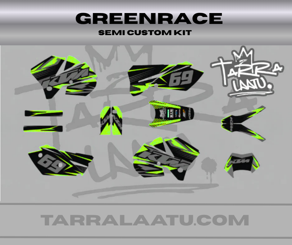 GREENRACE KTM EXC / EXC-F 2005-2007 Tarrasarja