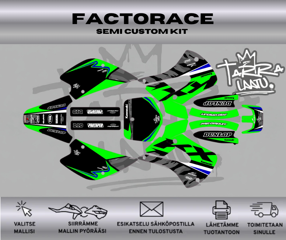 FACTORACE kawasaki KX 85 2001-2013 Tarrasarja