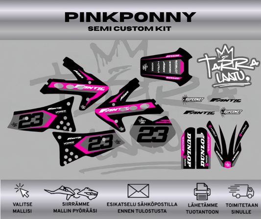PINKPONNY Fantic 50 / 125 2008-2016 Tarrasarja