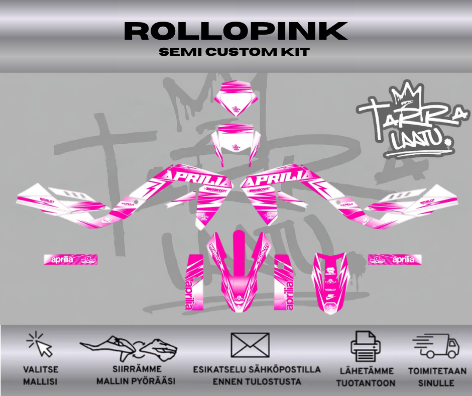 ROLLOPINK Aprilia 50 RX / SX 2006 – 2017 Tarrasarja