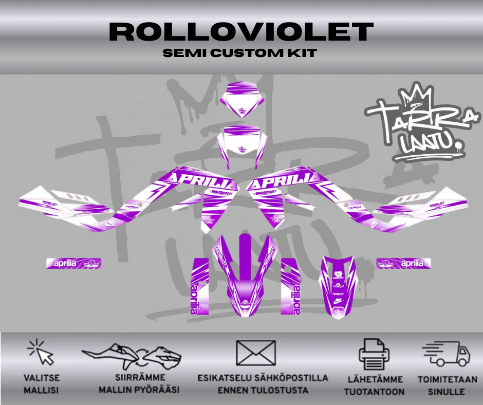 ROLLOVIOLET Aprilia 50 RX / SX 2006 – 2017 Tarrasarja
