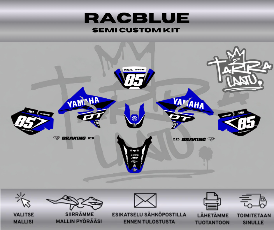 RACBLUE Yamaha DT 50 Tarrasarja